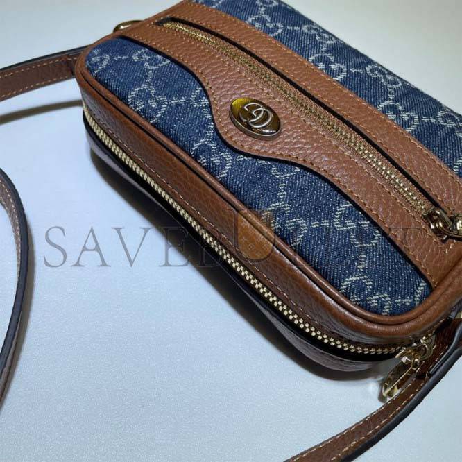 GUCCI OPHIDIA GG MINI BAG 517350 (17.5*12*5.5cm)